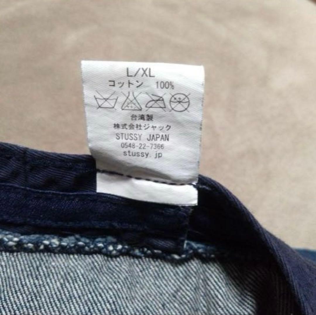 1*い様 STUSSY CAPZ デニムバケットハット L/XL