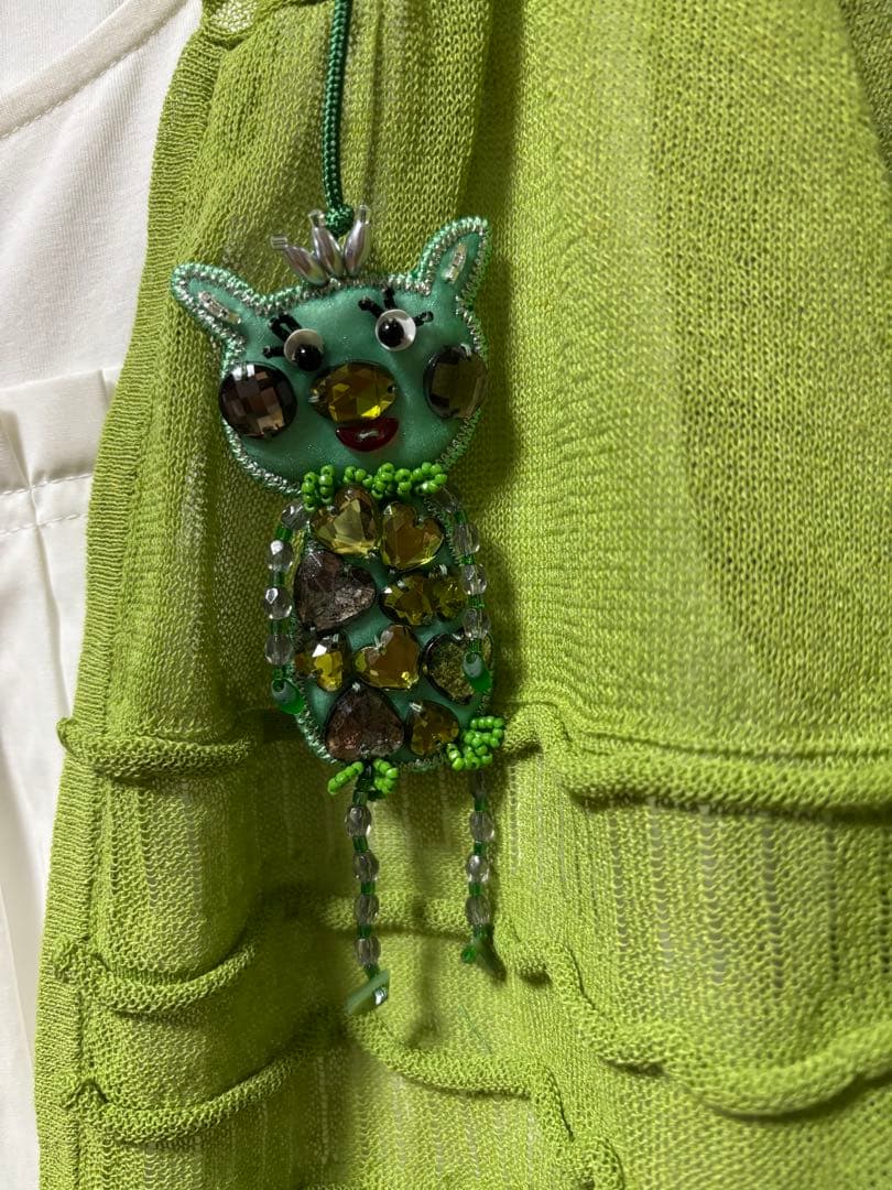 新品アルベロベロカーディガン　ブローチ付き46200円オレボレボラトクコ好みな方