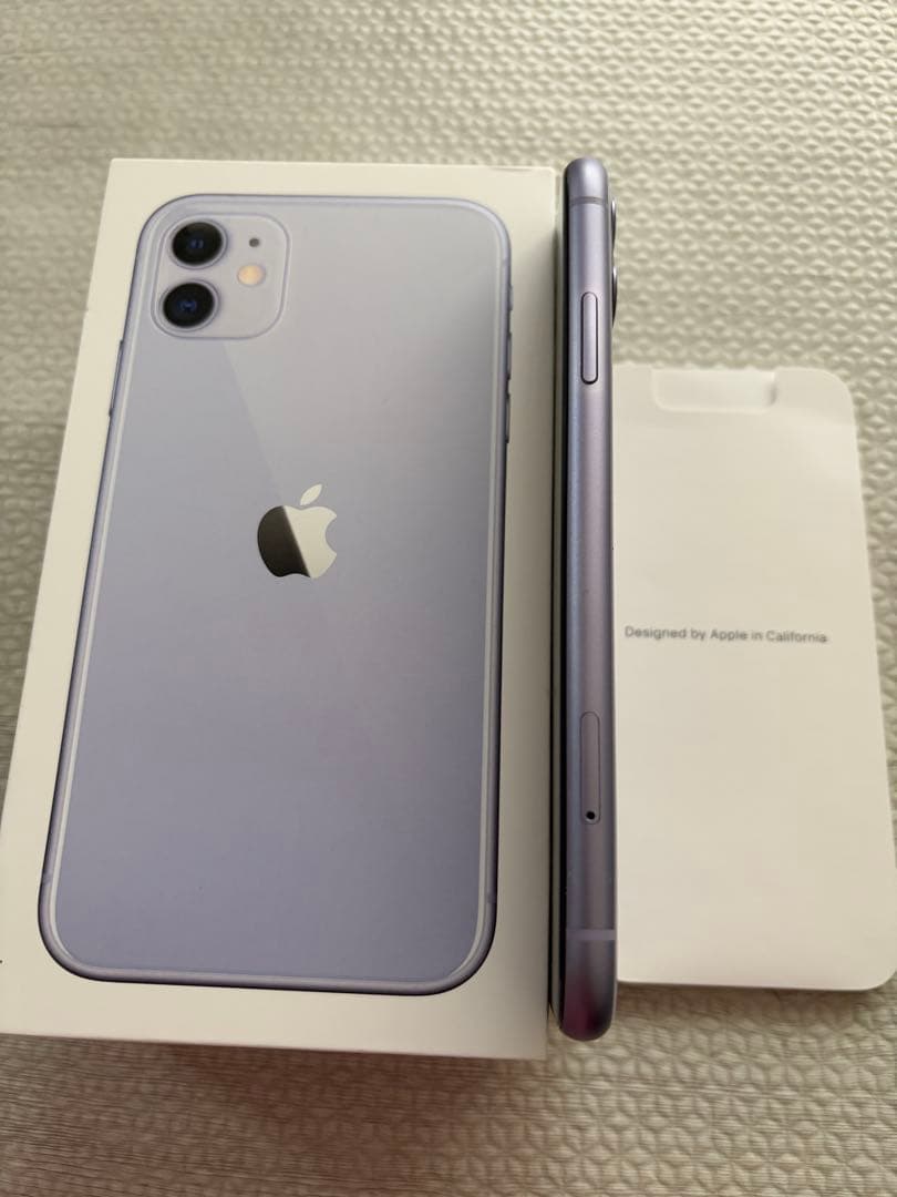 美品　iPhone11 ラベンダー　128GB SIMフリー