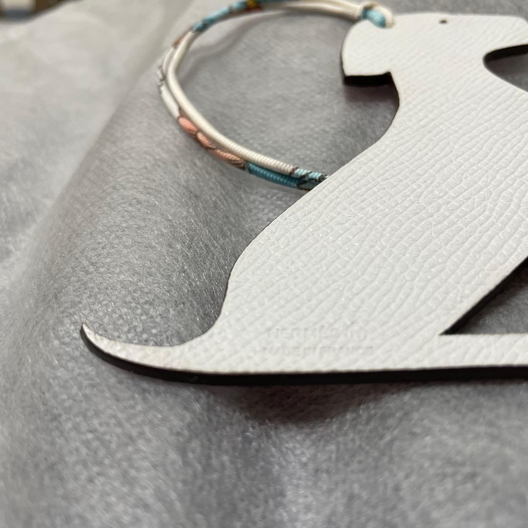 エルメス　プティアッシュチャーム　イヌ