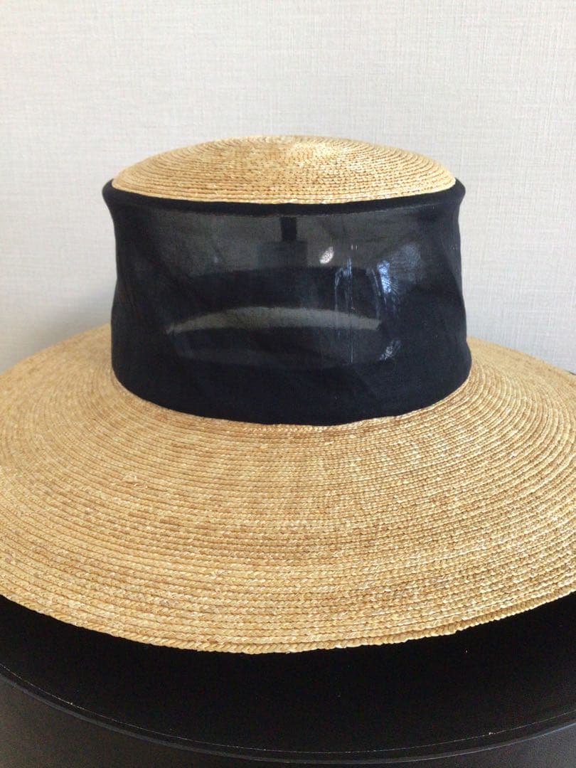 新品タグ付き tocit トチエット sheer hat スピック&スパン