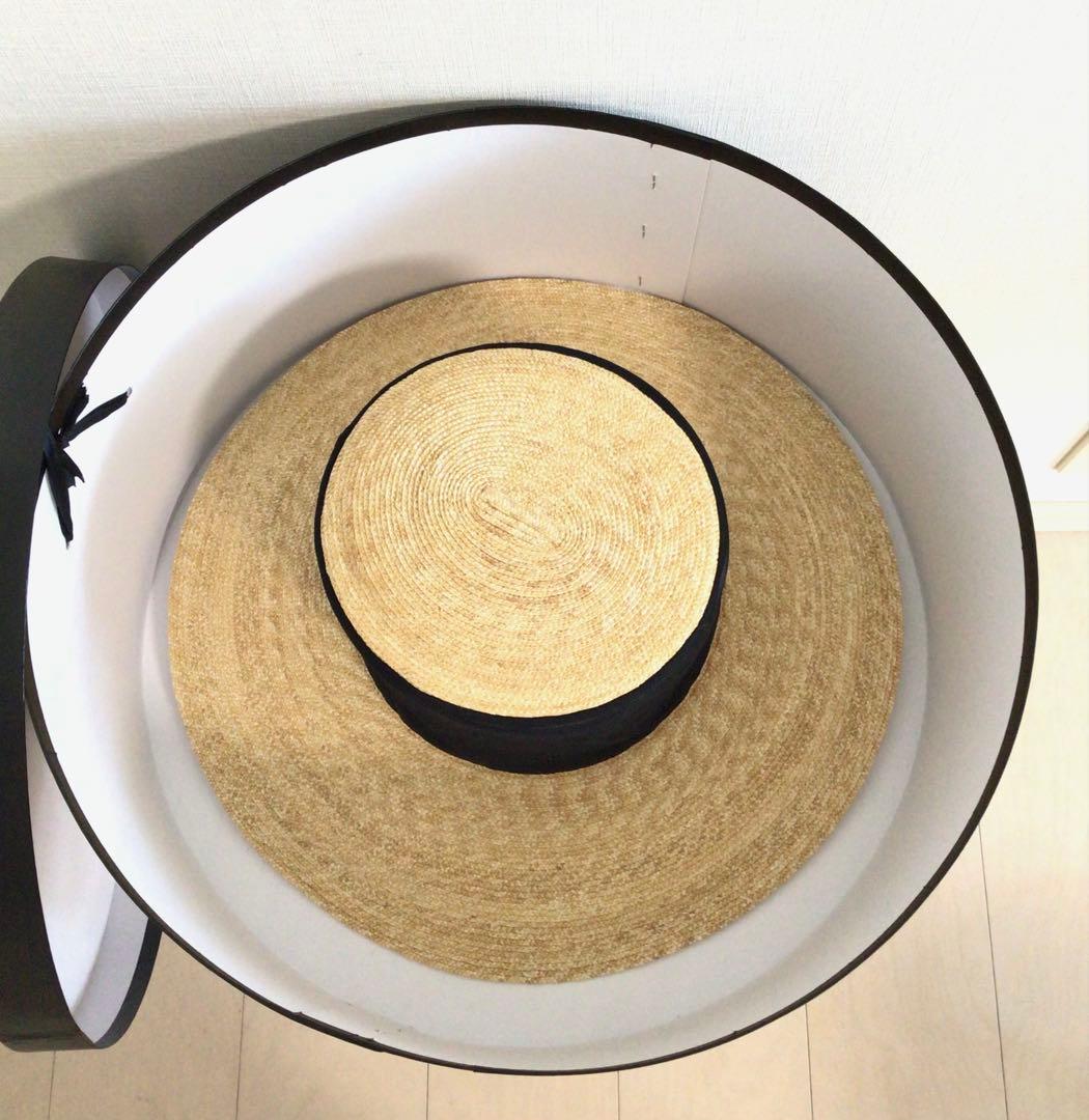 新品タグ付き tocit トチエット sheer hat スピック&スパン