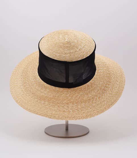 新品タグ付き tocit トチエット sheer hat スピック&スパン