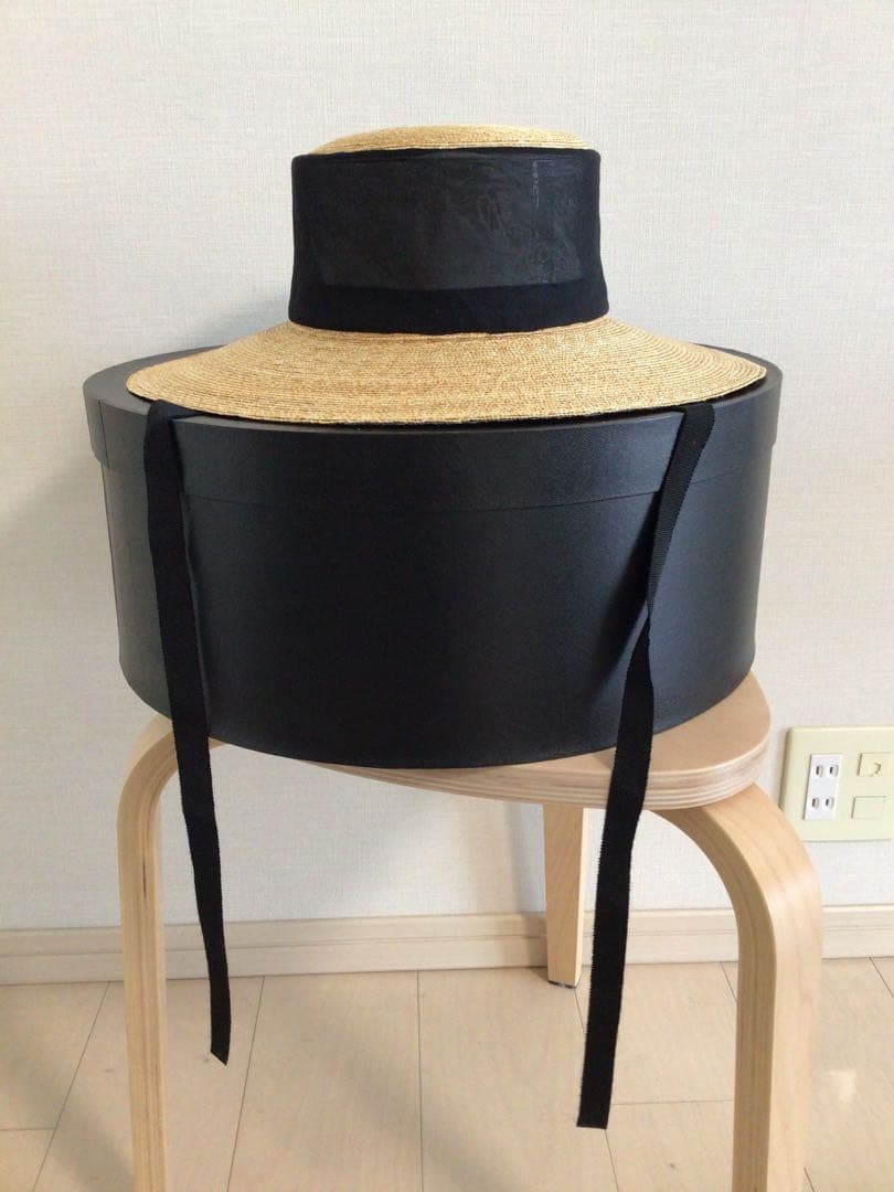 新品タグ付き tocit トチエット sheer hat スピック&スパン