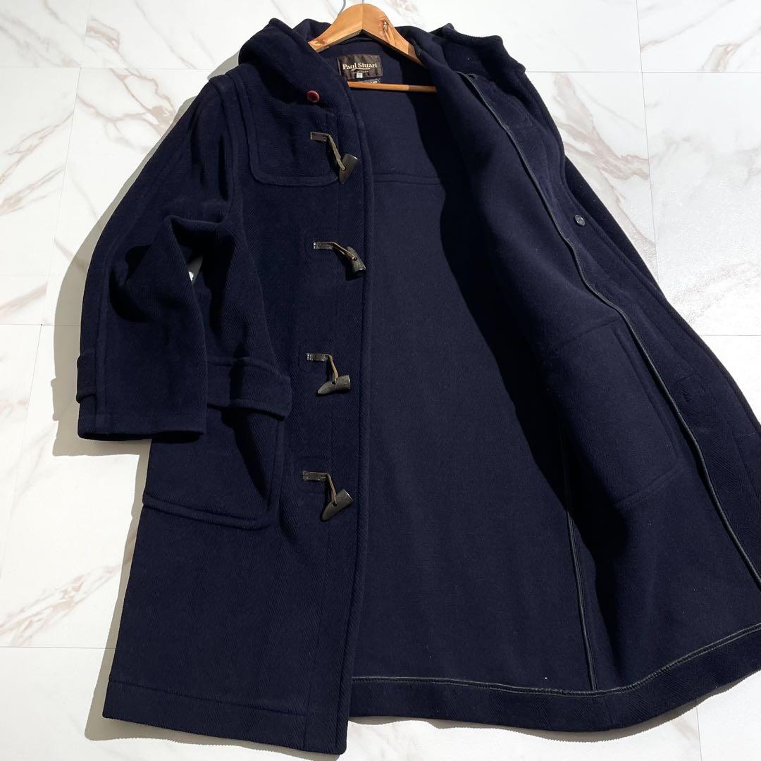 【超希少✨】ポールスチュアート ヘリンボーン ダッフルコート ムーアブルック 紺