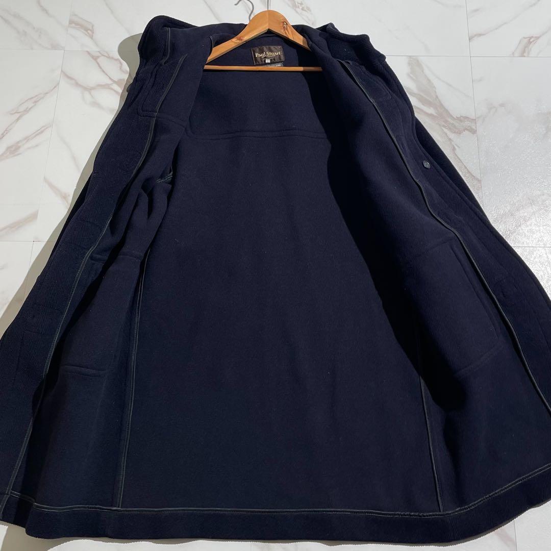 【超希少✨】ポールスチュアート ヘリンボーン ダッフルコート ムーアブルック 紺