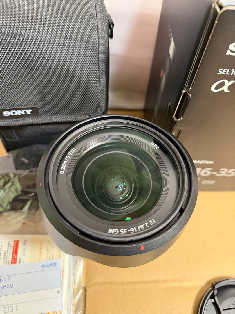 SONY SEL1635GM FE 16-35mm F2.8 GM 【美品】