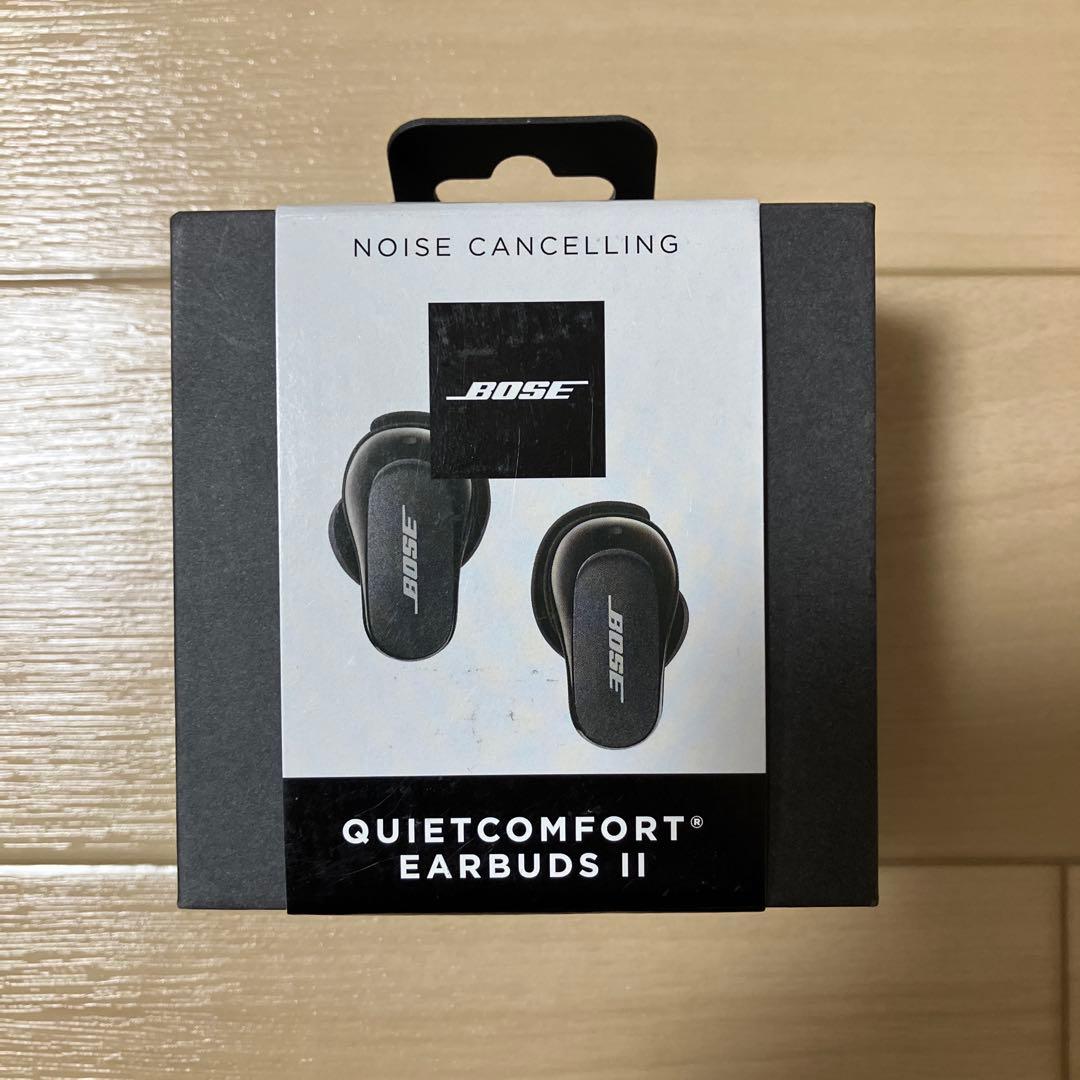 新品保証有 BOSE QUIETCOMFORT EARBUDS II ブラック②