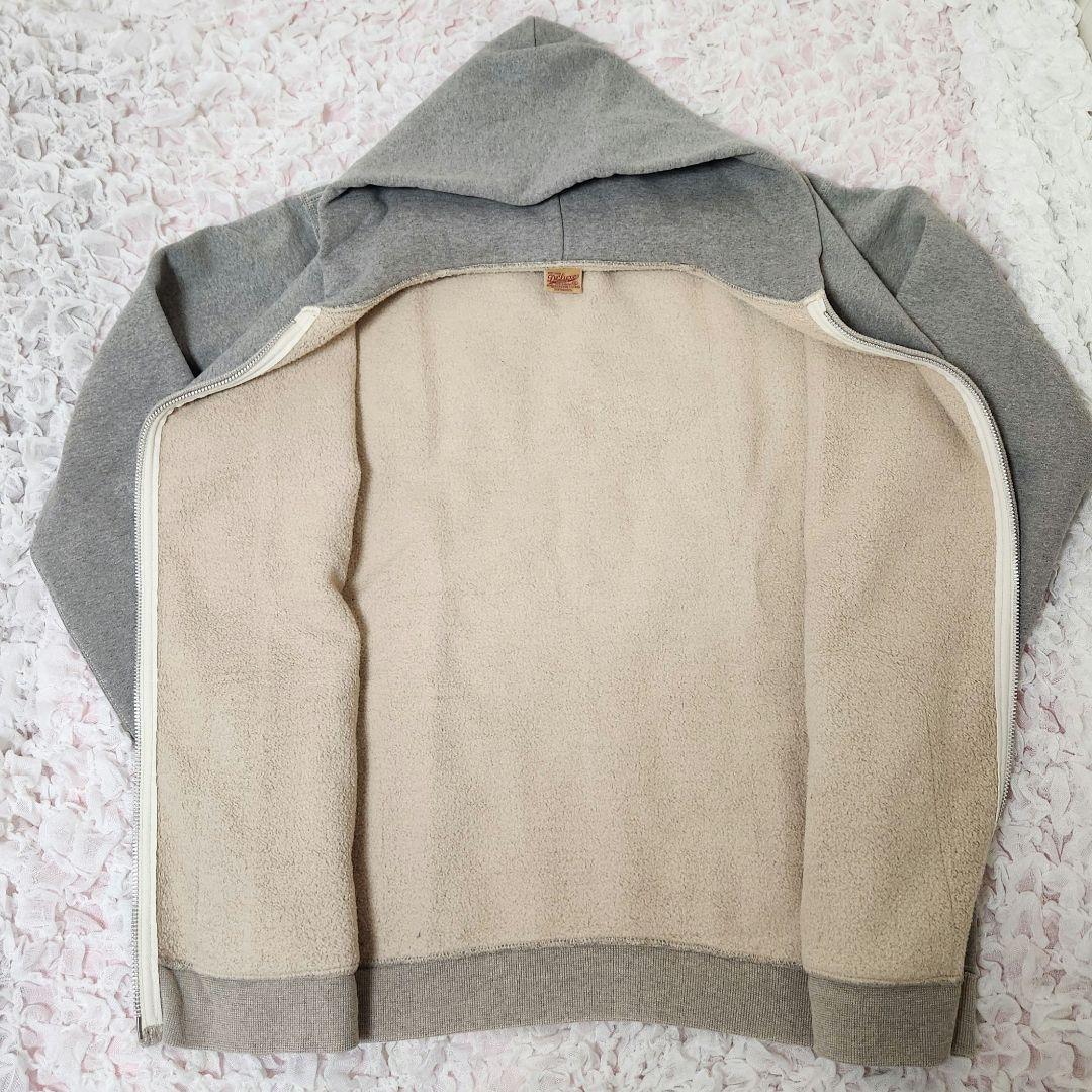 デラックスウエア DELUXEWARE スウェットパーカー XL グレー 美品