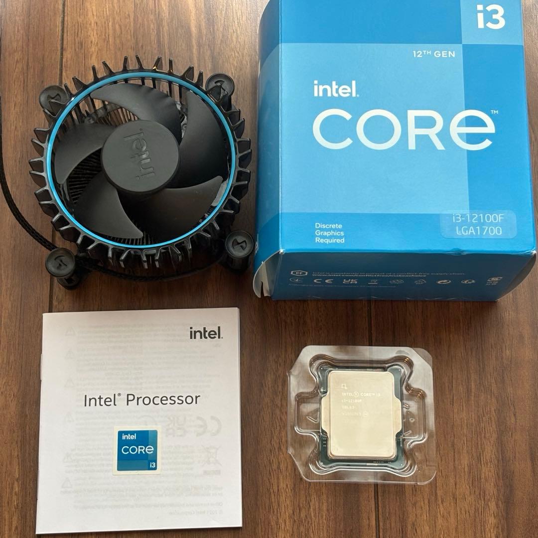 CPU Intel Core i3-12100F