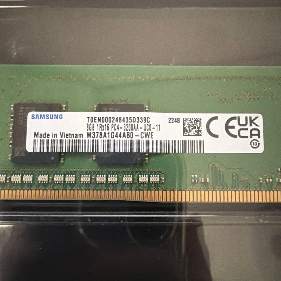 DDR4 3200 16GB(8Gb×2) デスクトップPC メモリ