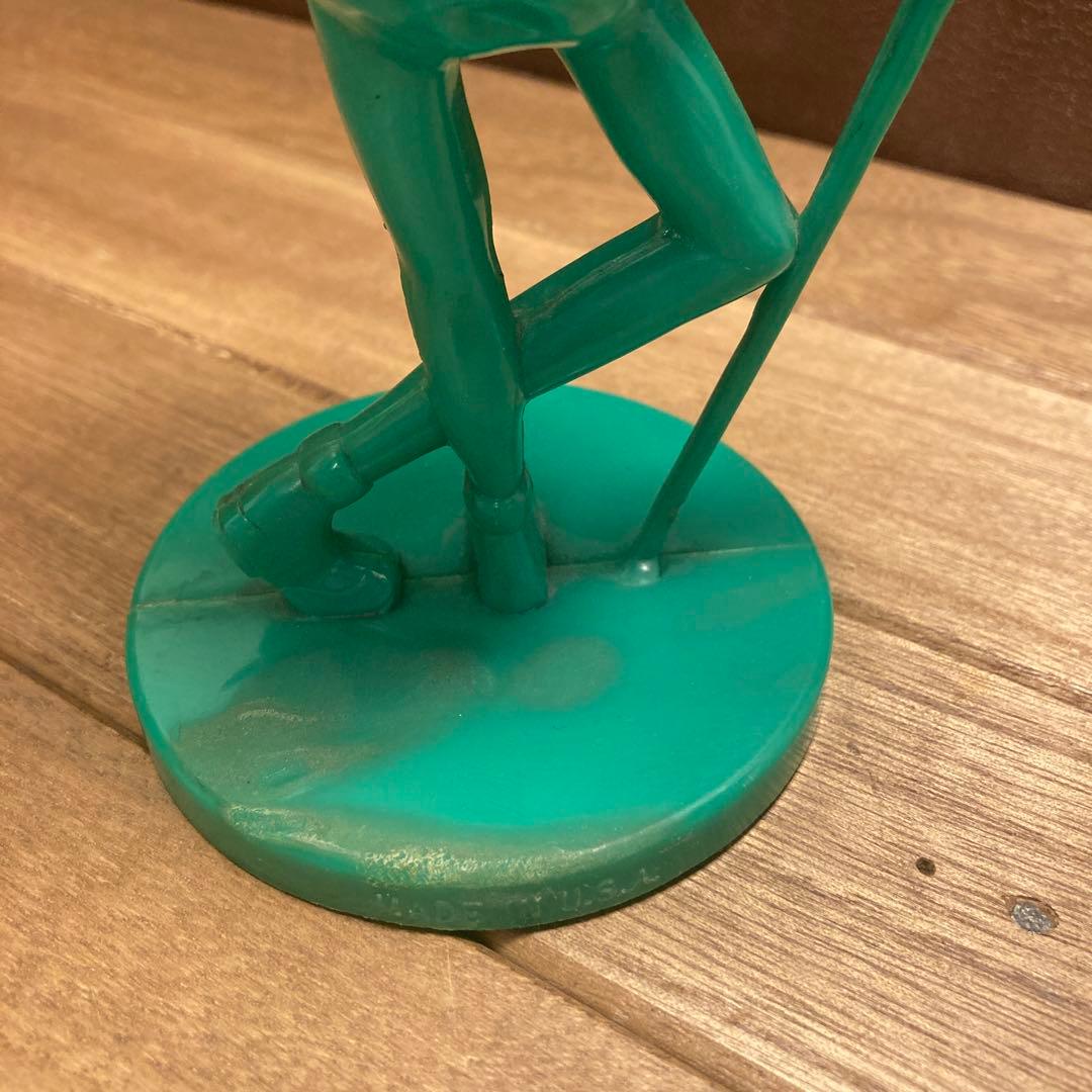 ミスターピーナッツ ビンテージバンク 貯金箱 アドバタイジングフィギュア緑