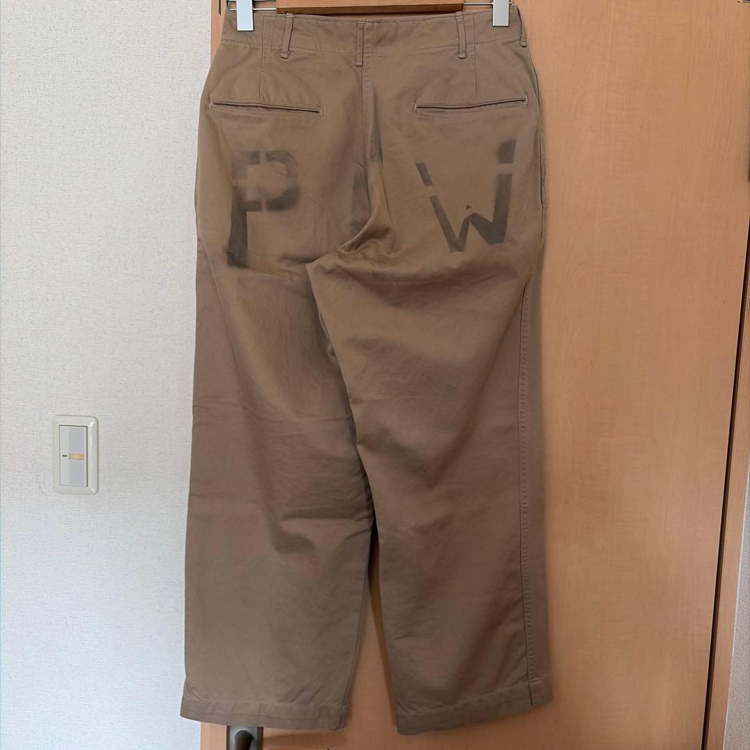 ヤ*ン様 40s US.ARMY チノパン pwステンシル アーミーチノ 50s