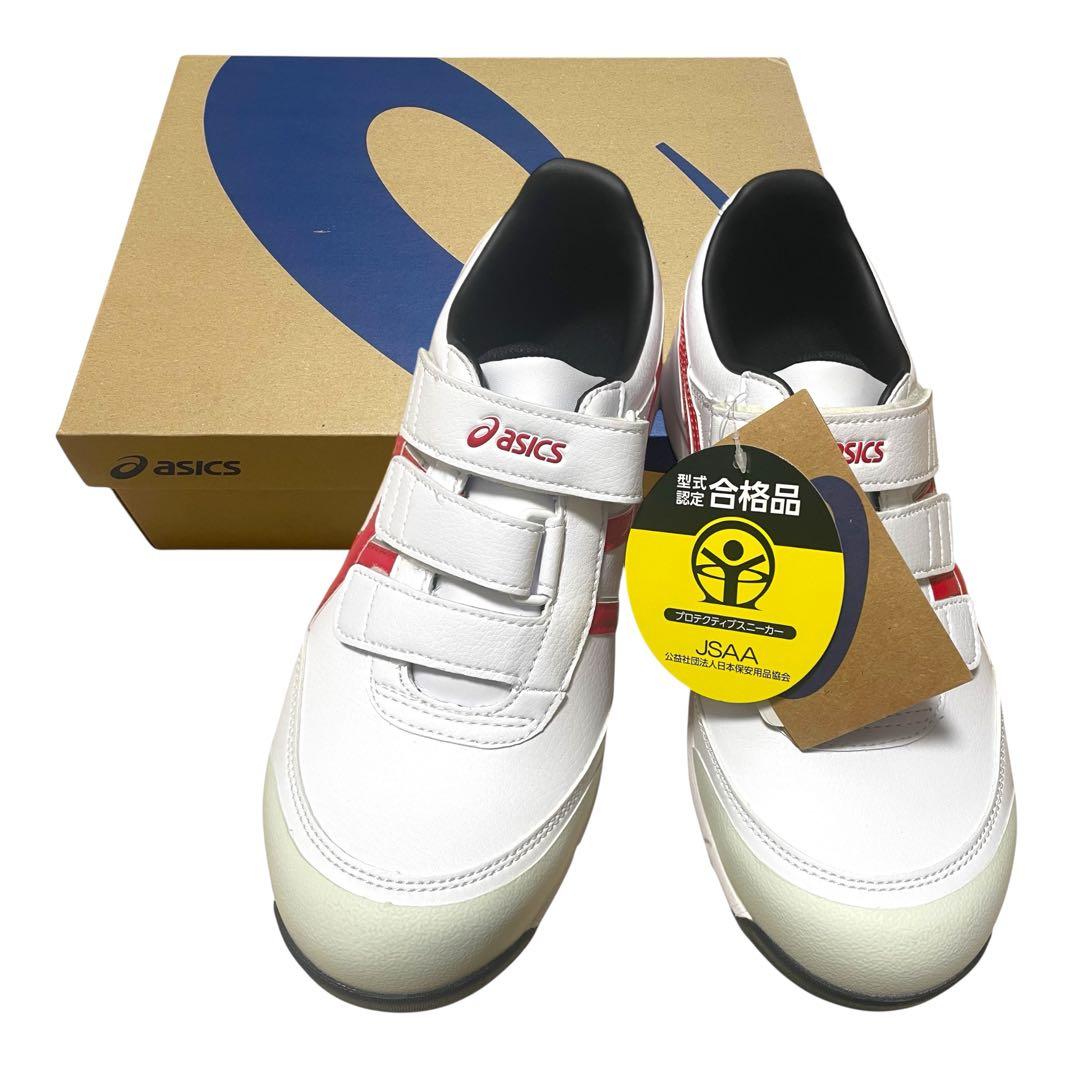 ⭐新品⭐ASICS WINJOB CP301 ホワイト レッド 25cm
