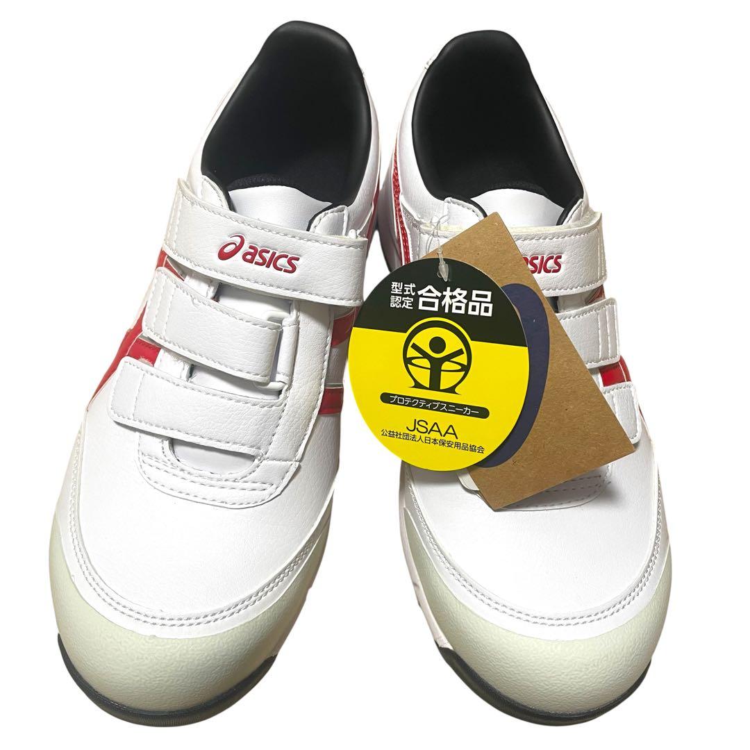 ⭐新品⭐ASICS WINJOB CP301 ホワイト レッド 25cm