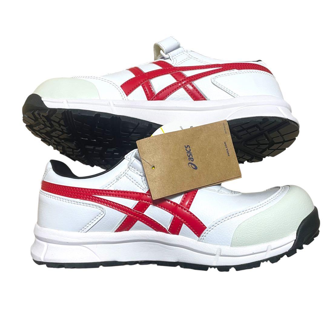 ⭐新品⭐ASICS WINJOB CP301 ホワイト レッド 25cm