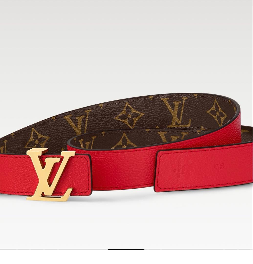ルイヴィトン　ベルト・LV イニシャル 30MM リバーシブル75