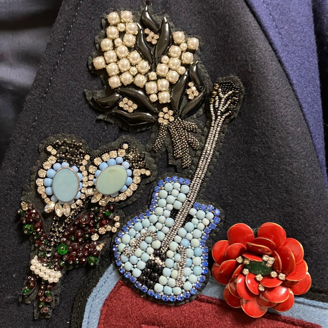 希少　MiuMiu ミュウミュウ ビジュー コート レア　お値下げここまで