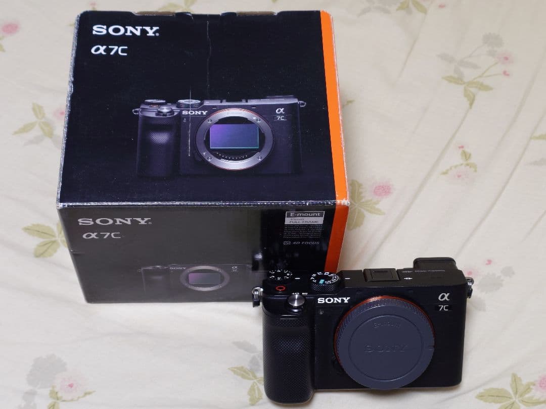 SONY α7C ミラーレス一眼 本体+箱