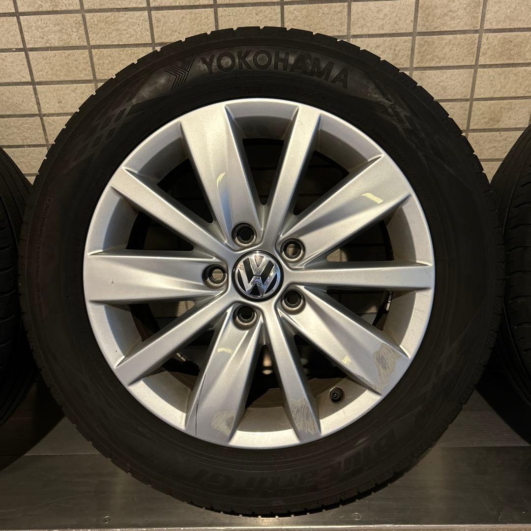Volkswagen 16インチ ホイールセット　夏タイヤ　　送料込