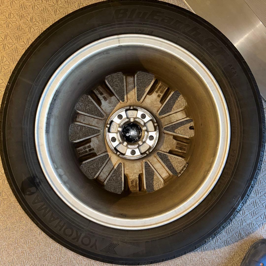Volkswagen 16インチ ホイールセット　夏タイヤ　　送料込
