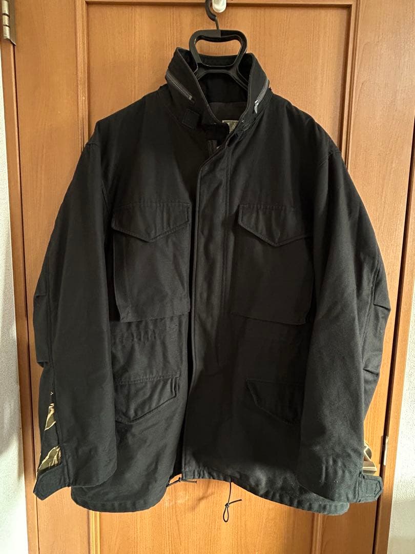 BUZZ RICKSON’S × VAINL ARCHIVE M-65 黒