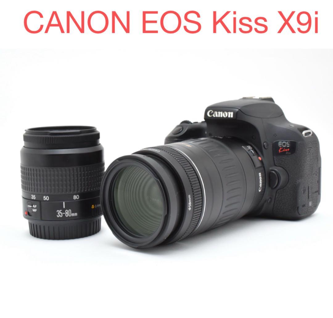 デジタルカメラ CANON EOS Kiss X9i /EF 35-80mm/90-300mm