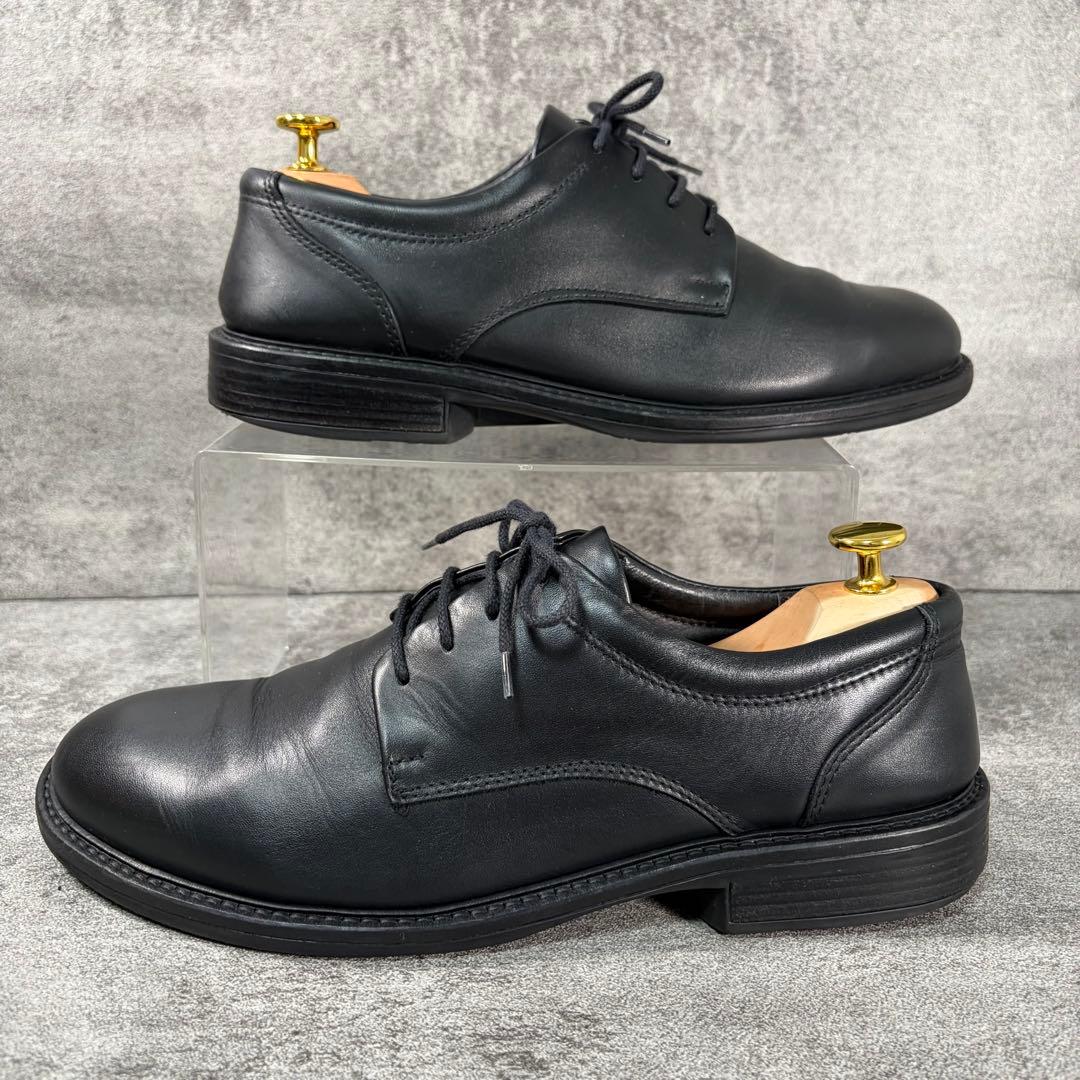 美品　NAOTO ナオト　プレーントゥ　ビジネスシューズ　レザー　ブラック