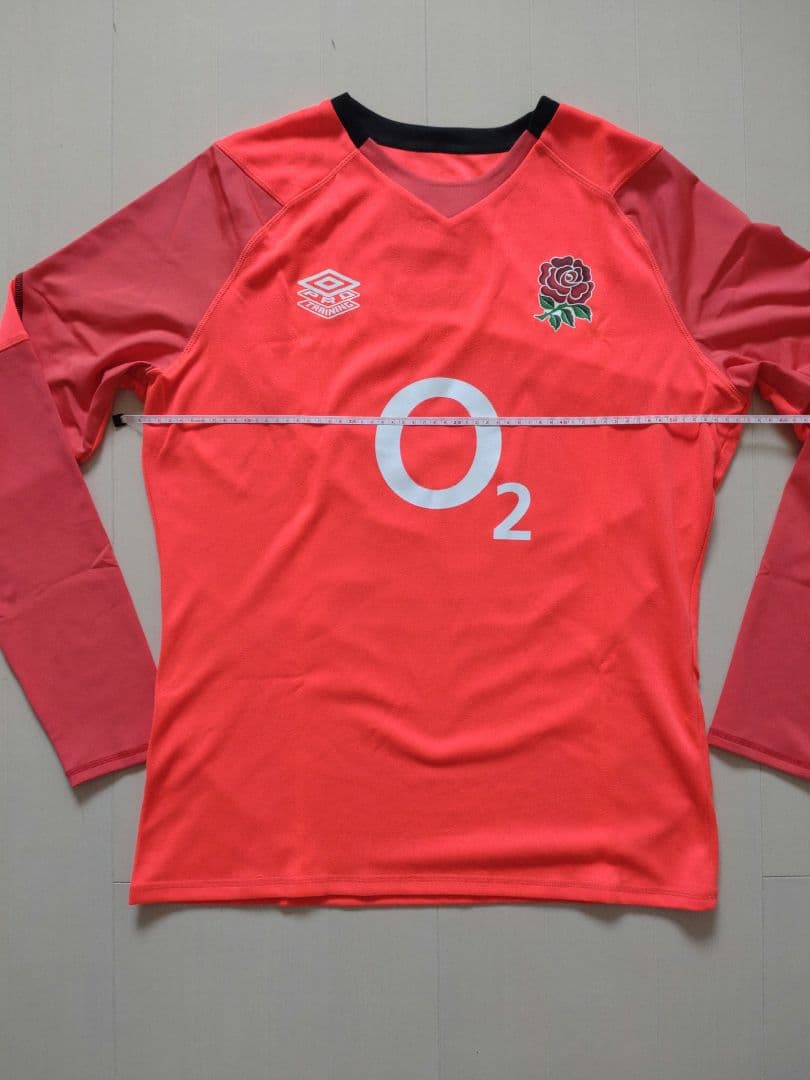 イングランド代表 ラグビー トレーニングシャツ長袖
