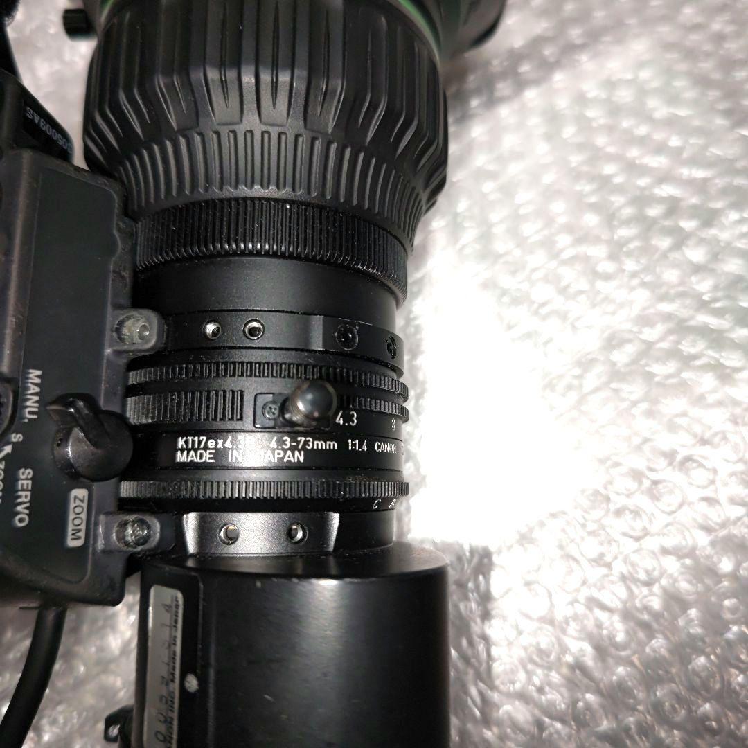Canon KT17ex4.3B IRSE 1/3インチ業務用カメラ用HDレンズ
