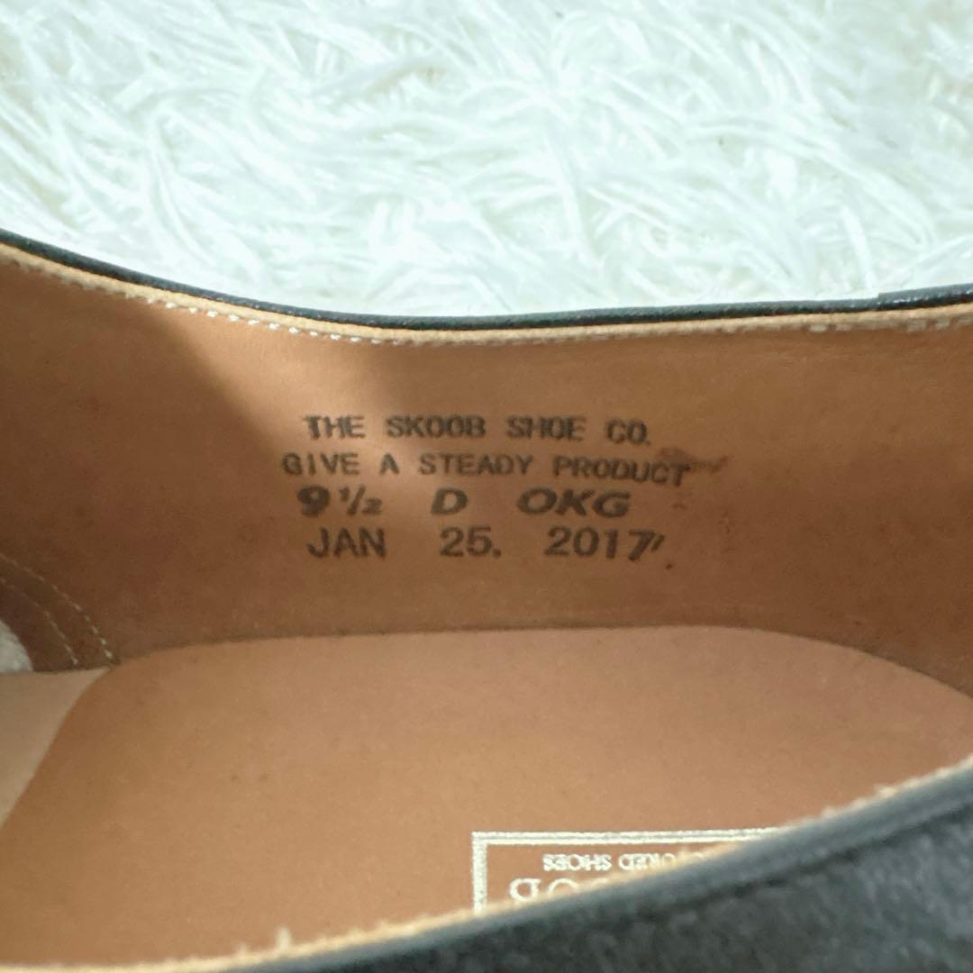 新品未使用✨THE SKOOB スクーブ ストレートチップ カンガルー　革靴