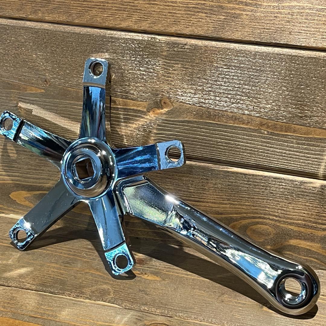 【新品】ARDENTRY ピスト用クランク ポリッシュ 165㎜ 144PCD