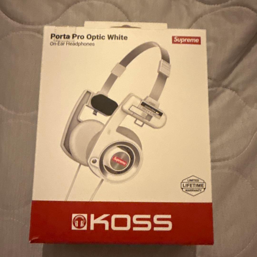 KOSS Supreme ホワイト有線イヤホン