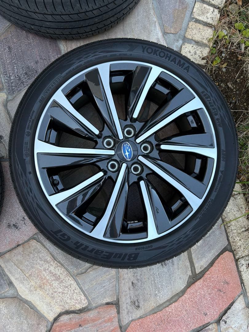 レヴォーグ 18インチ 純正 タイヤホイールセット