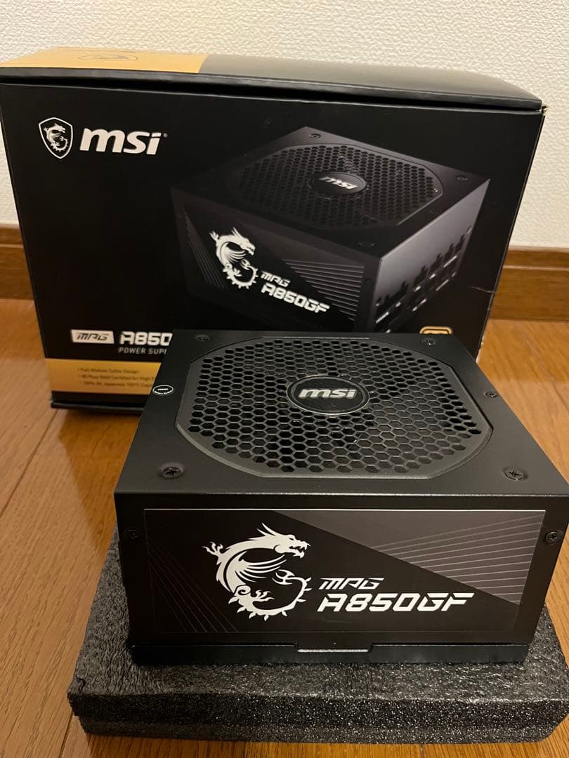 MSI A850GF 850W 電源ユニット