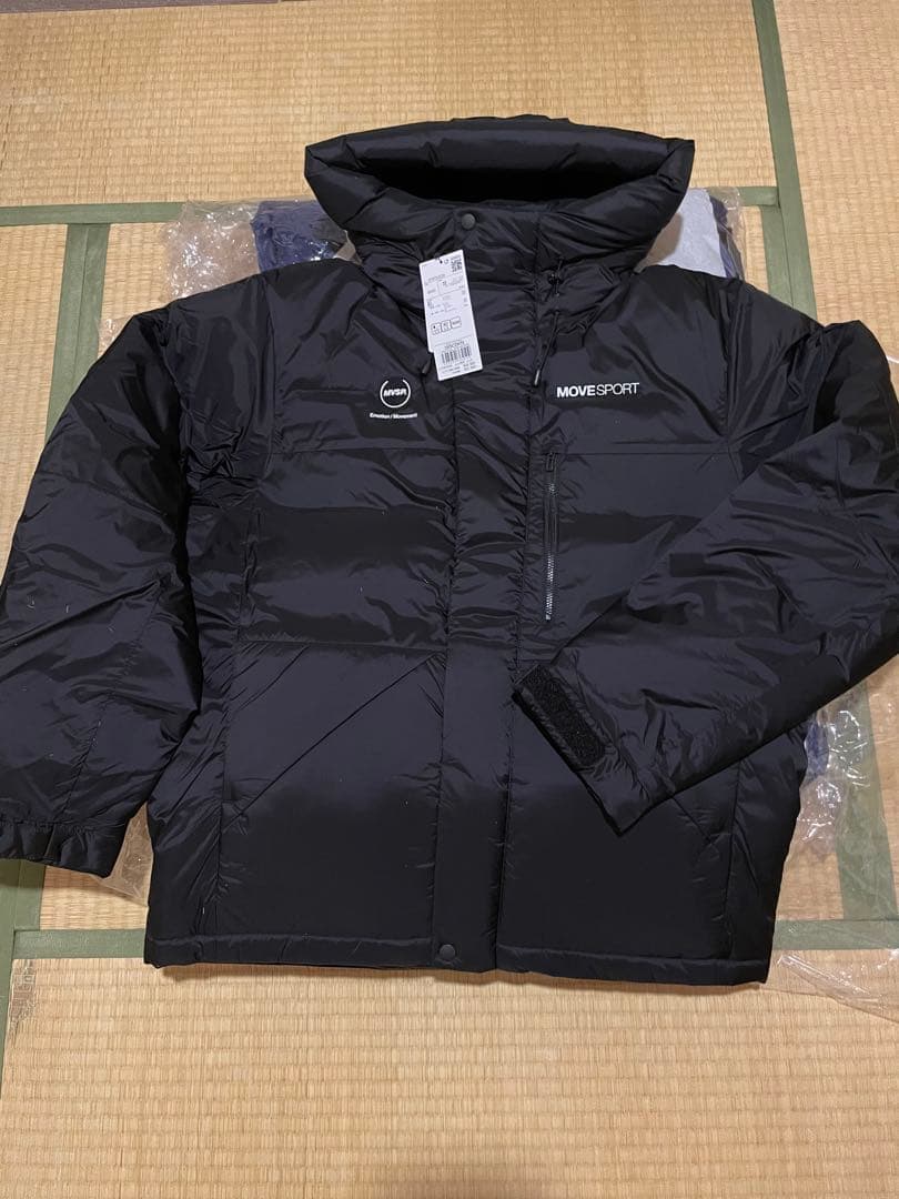 新品！'25MOVE SPORT ブラック ダウンジャケットO