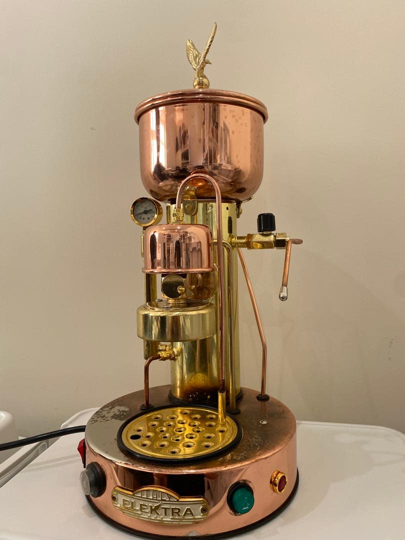 Elektra エレクトラ　エスプレッソマシン 銅製/ジャンク品