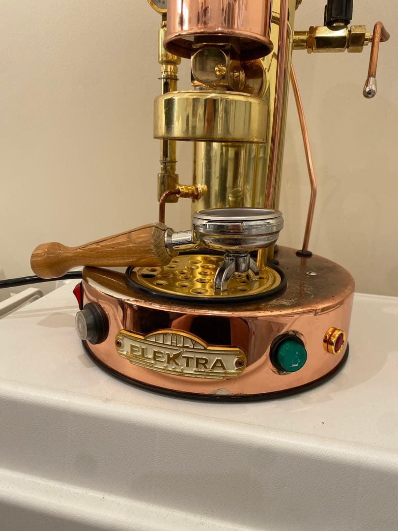 Elektra エレクトラ　エスプレッソマシン 銅製/ジャンク品