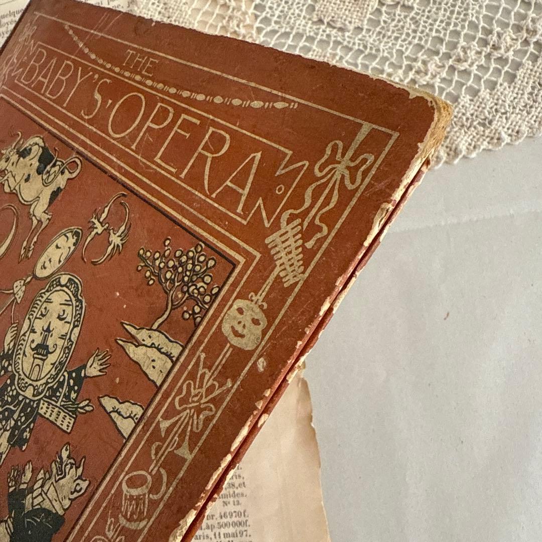 稀少アンティーク美しい挿絵のイギリス絵本　洋書　古書ジャンクジャーナル児童書