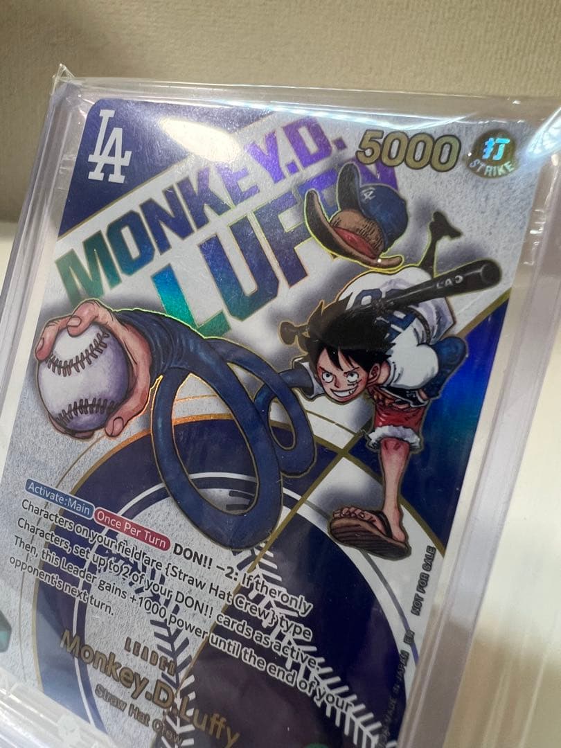 【PSA真贋鑑定】Dodgers x One Piece ワンピース ドジャース