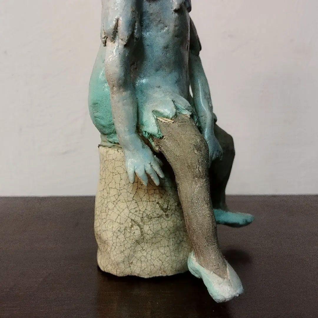 【結城美栄子】陶人形 作家もの