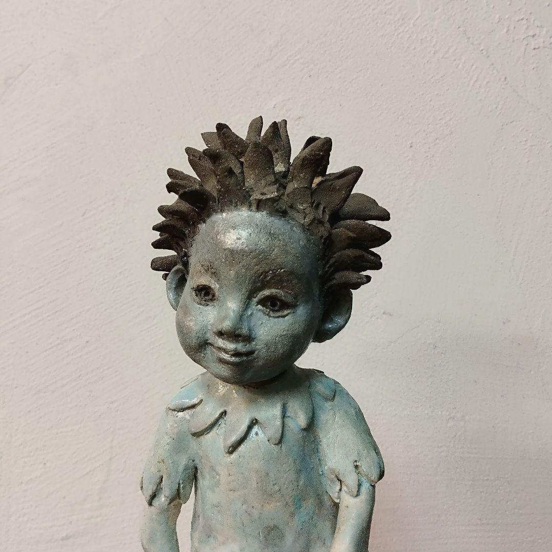 【結城美栄子】陶人形 作家もの