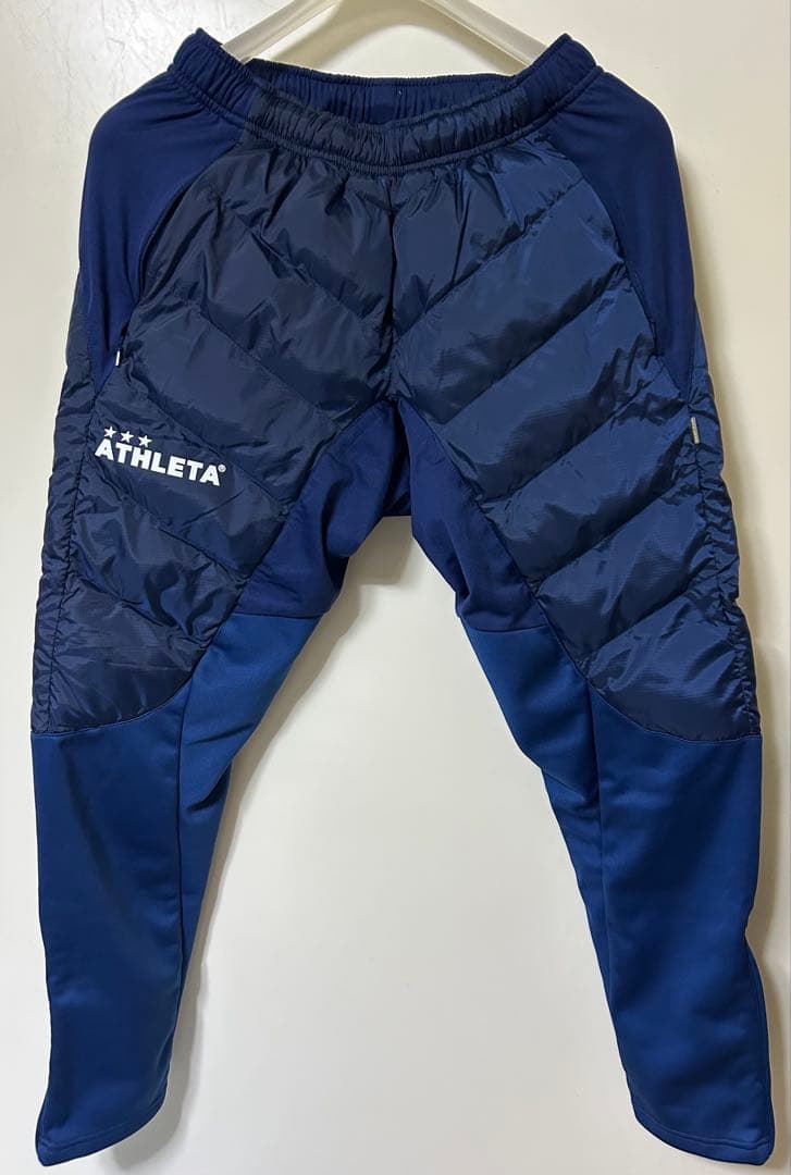 ATHLETA 中綿入セットアップ ネイビー サイズL 04148&04149