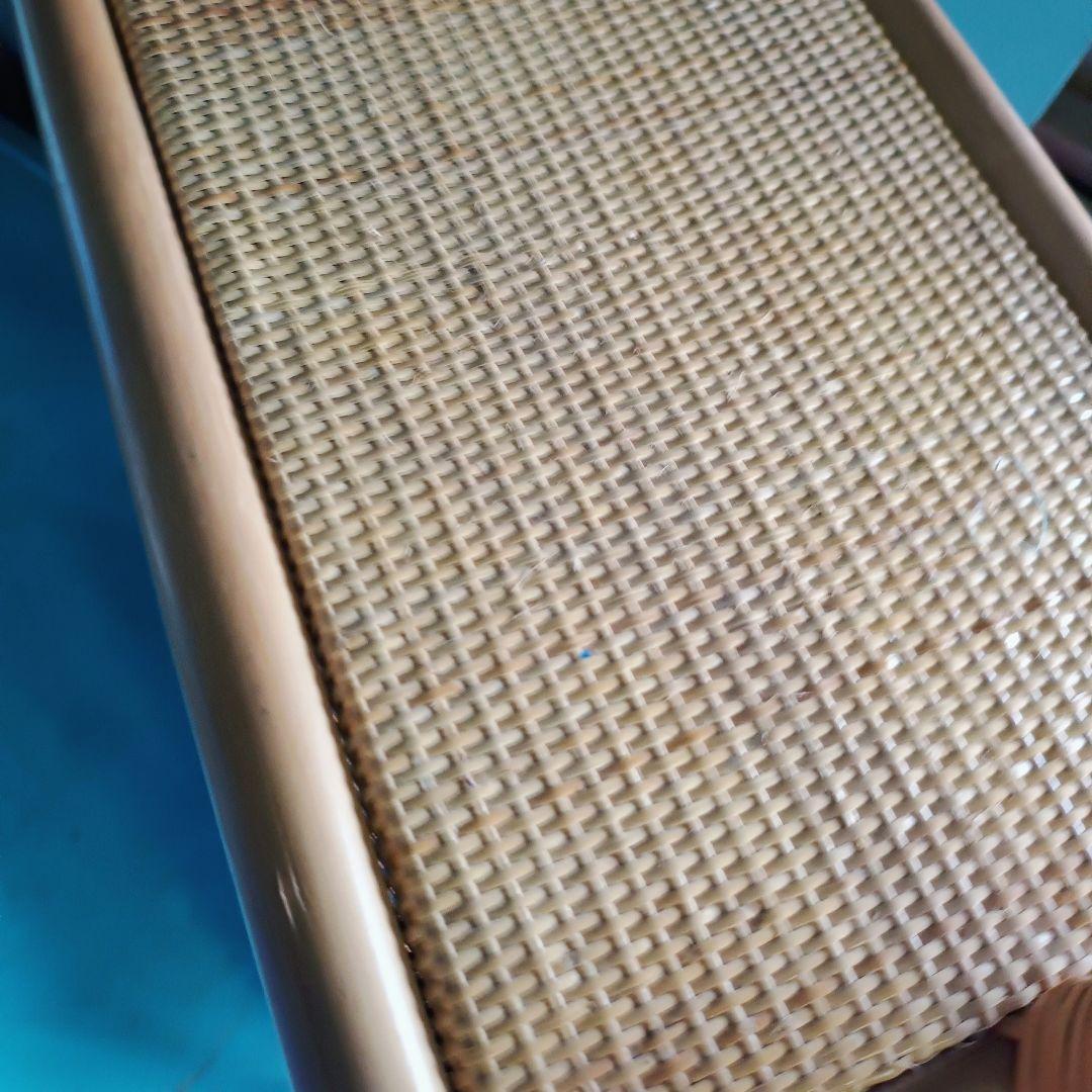 ※リメイク工房便※　ラタン　ハンガーラック 籐家具 アンティーク レトロ