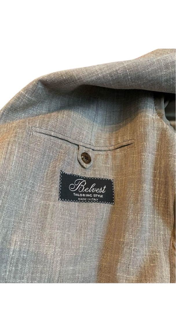 【2/9まで限定価格】ベルベスト Belvest ジャケットインザボックス 48