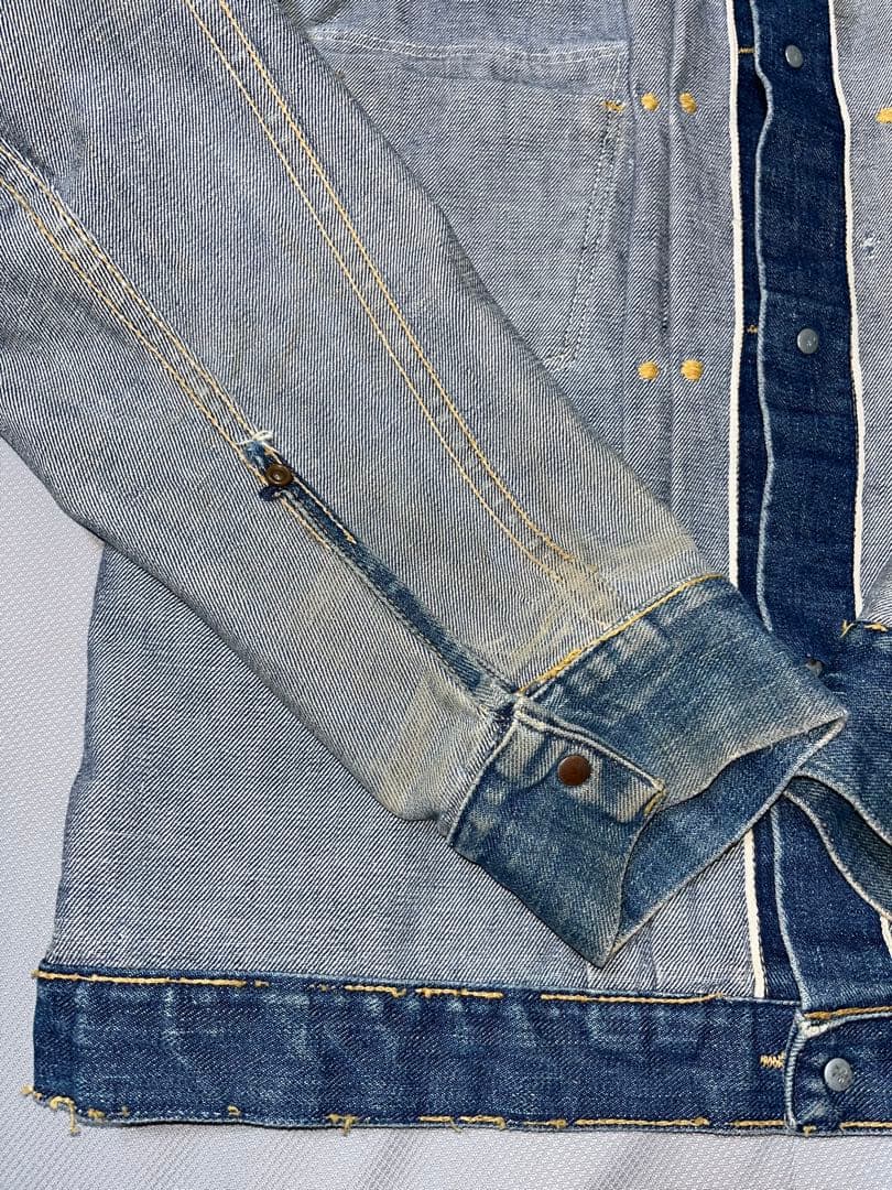 50s Wrangler 希少 111mj 縦ベル size42デニムジャケット