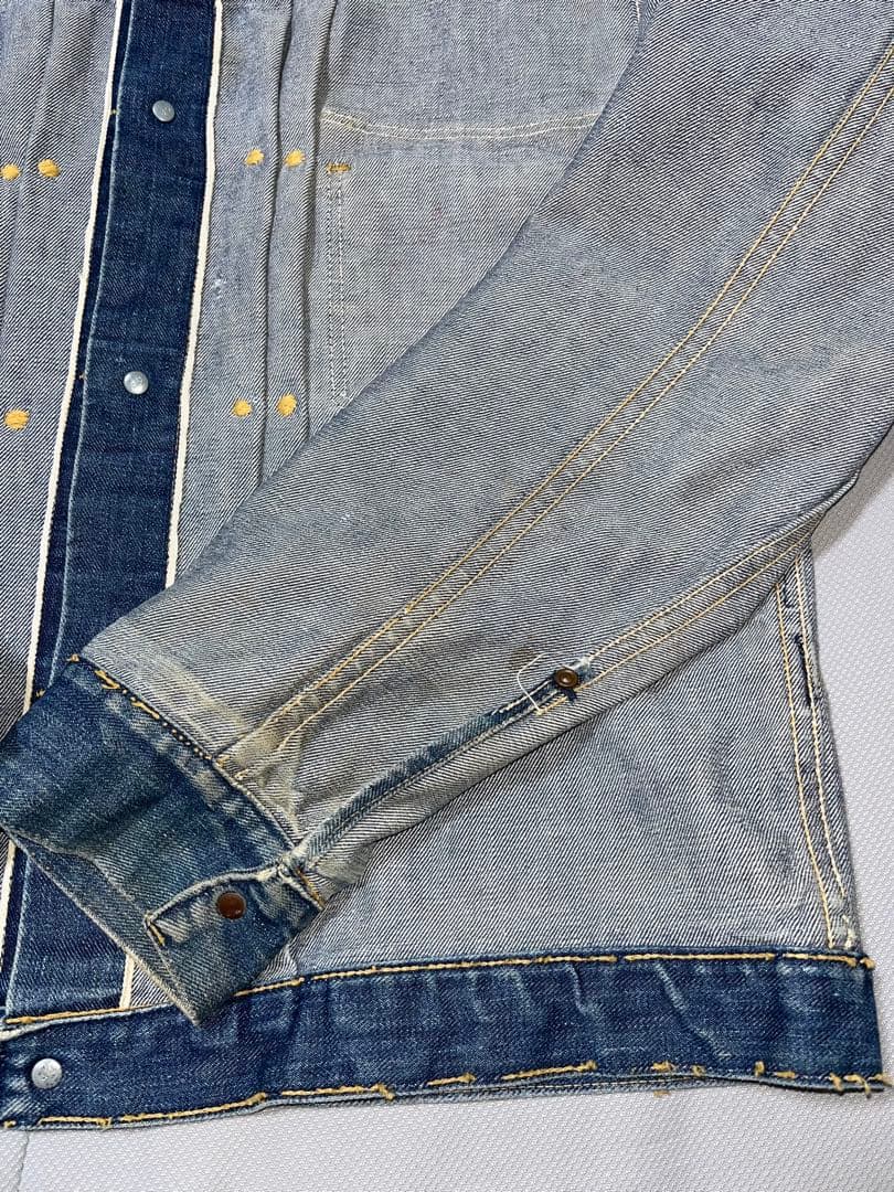 50s Wrangler 希少 111mj 縦ベル size42デニムジャケット