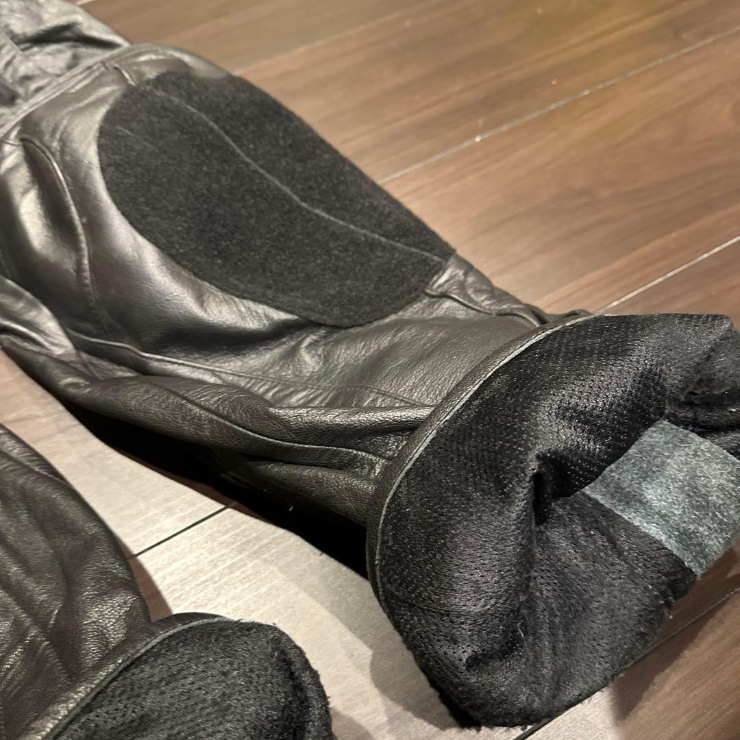 ラフアンドロード　レザーパンツ ブラック