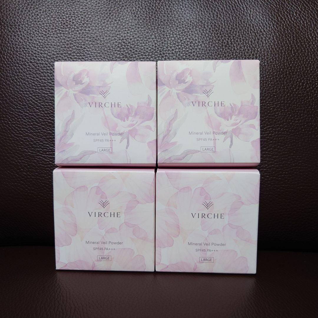 VIRCHE ミネラルベールパウダーIV 4個セット ヴァーチェ 13g