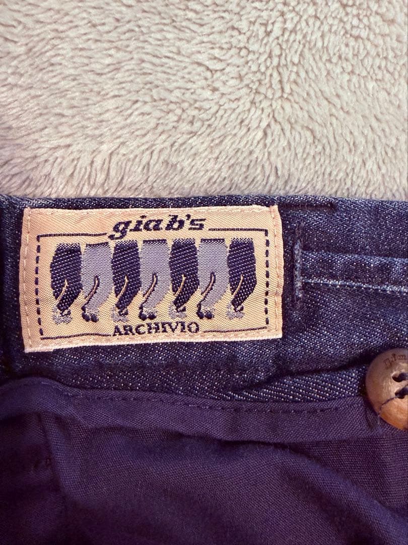 定価3万 ジャブス アルキヴィオ MASACCIO マサッチョ デニムスラックス